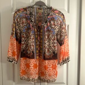 Democracy XS sheer top